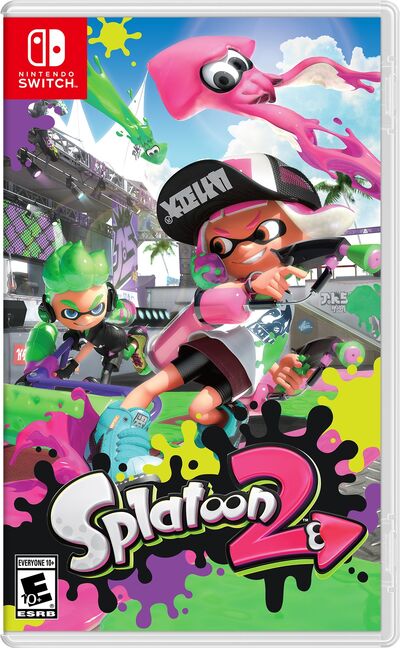 Splatoon 2 Boxart