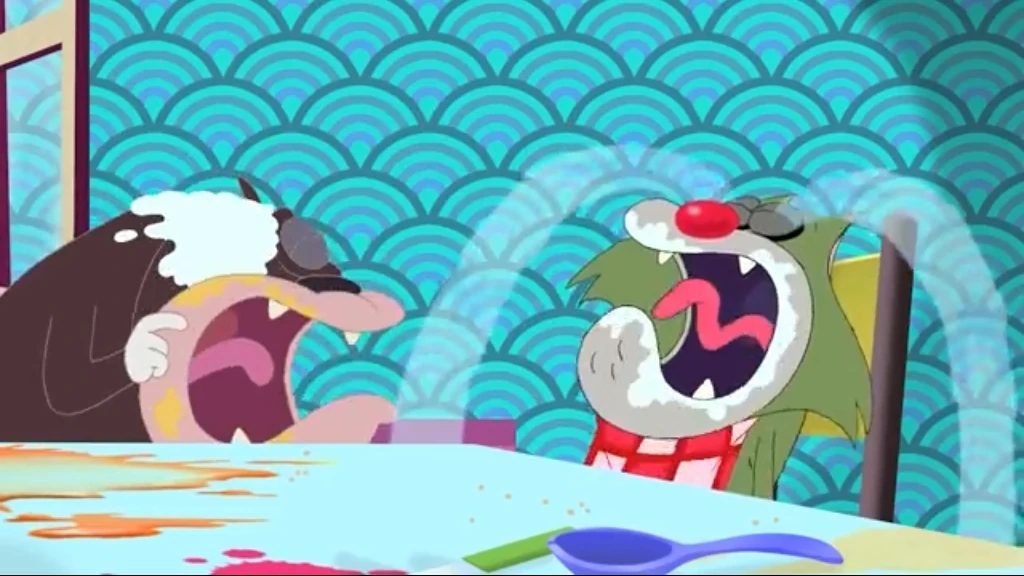 Image Oggy and the Cockroaches Back to the Past! Sound Ideas, HUMAN