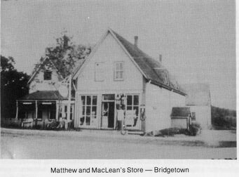 Matthew and MacLean Store Bridgetown