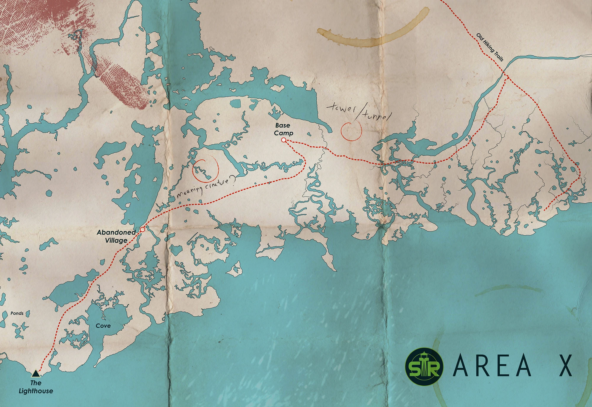 Map | Southern Reach Wiki | Fandom