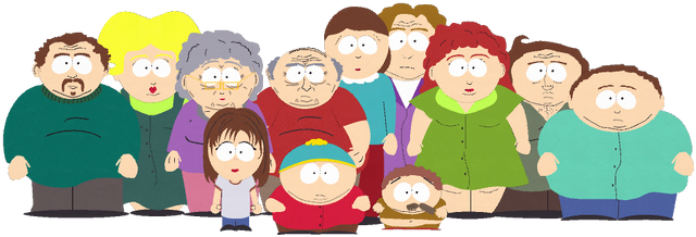 cartman visits his family