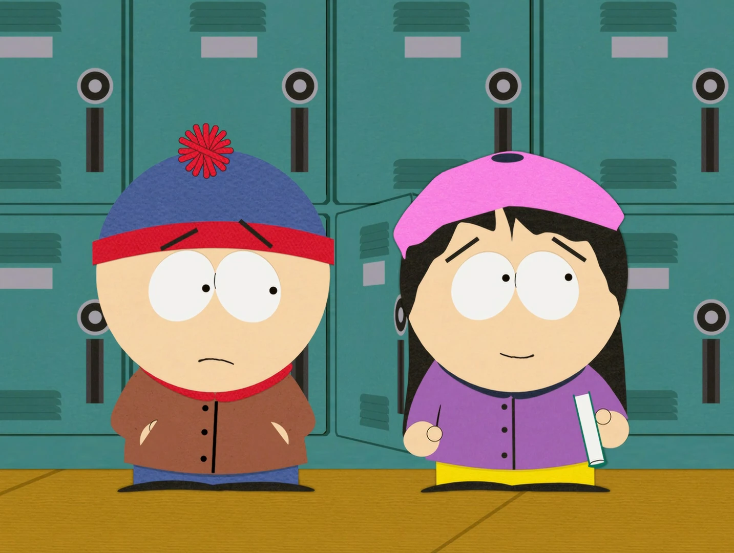 她首次出现是在"卡特曼的肛门探针",斯