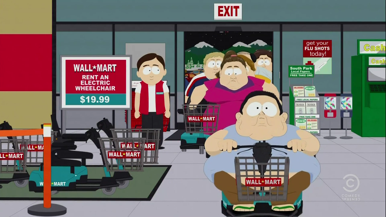south park walmart