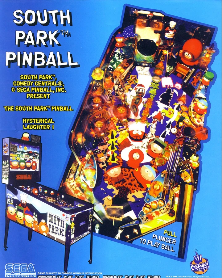 South Park Pinball Machine South Park Archives Fandom