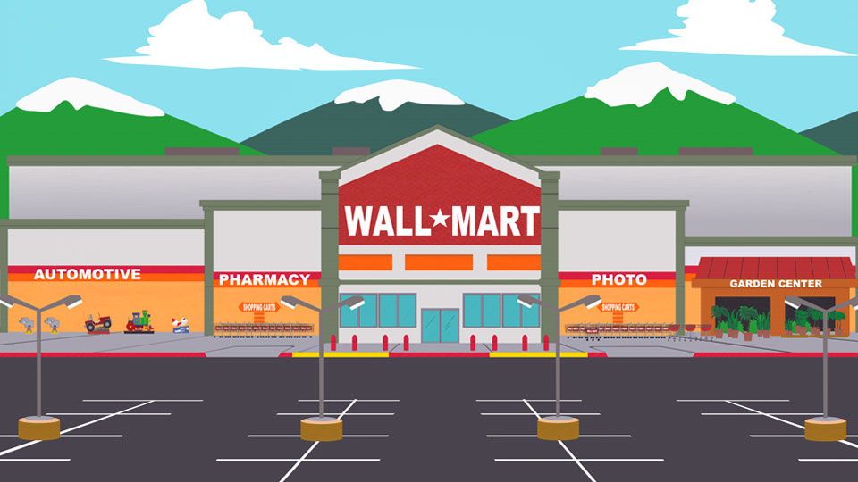 south park walmart