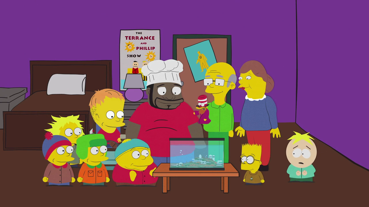 Resultado de imagen de south park the simpsons