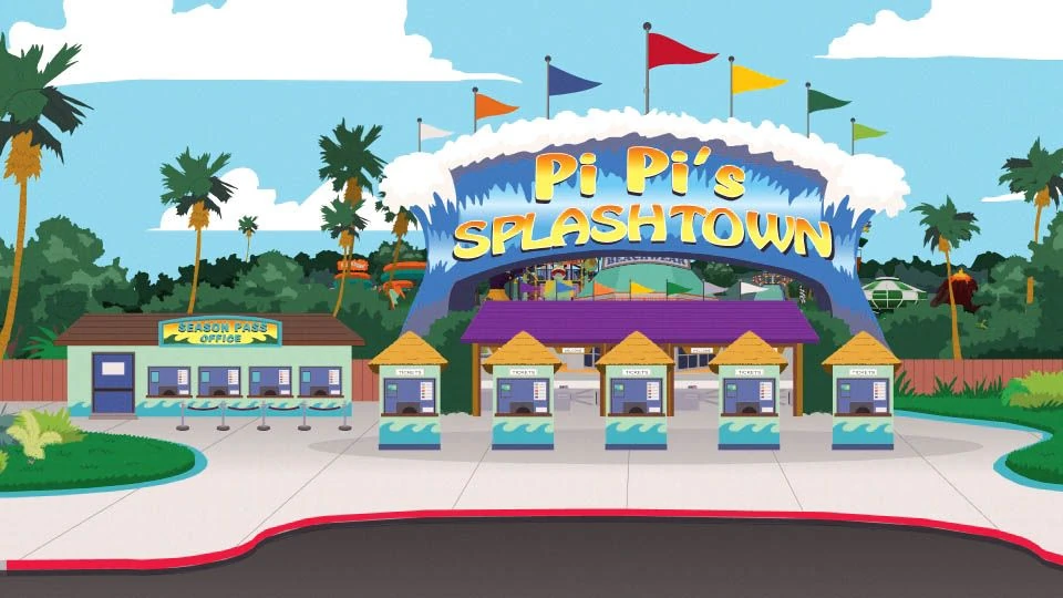 Pi Pi's Splashtown South Park Archives FANDOM powered by Wikia