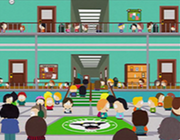 Interior de la Escuela Primaria de South Park