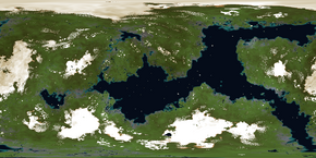 Map of Mars
