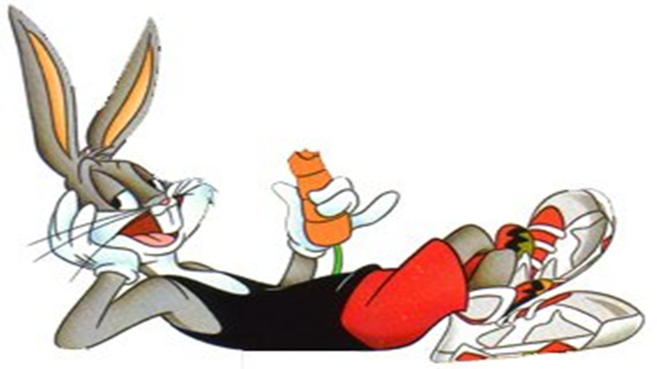 bugs bunny wearing jordans