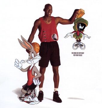 Michael Jordan Bugs Bunny Commercials Space Jam Wiki Fandom - michael jordan roblox shirt