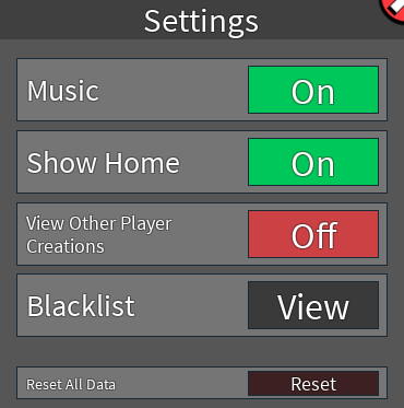 Roblox Player Settings