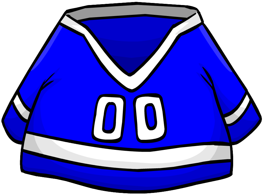 cartoon hockey jersey