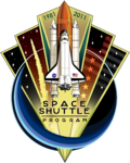 120px-Space Shuttle Program Commemorative Patch-1-