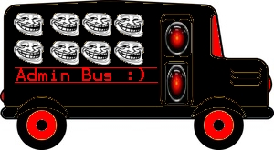 TG station tweat;admin bus (ROFL)