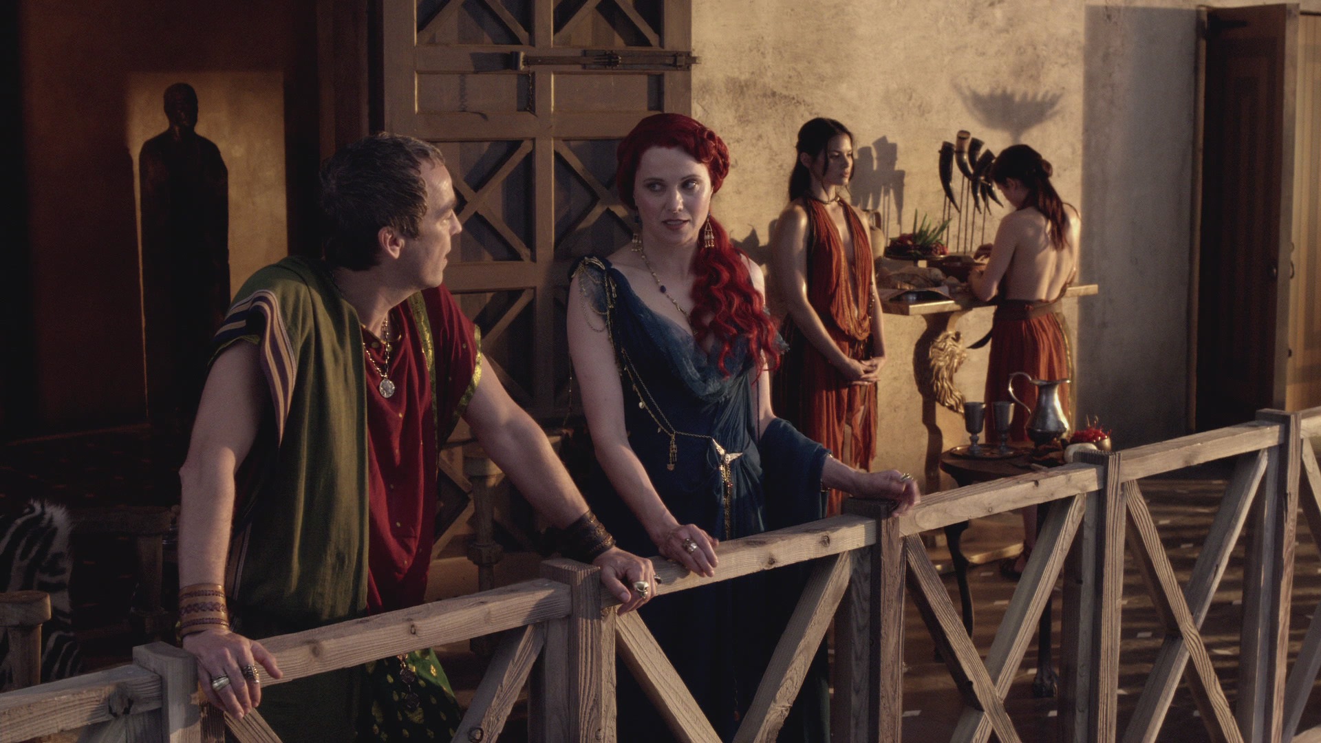 Image - Lucretia & Batiatus.jpg | Spartacus Wiki | FANDOM powered by Wikia