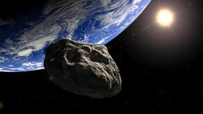 Lares orbiting Theia