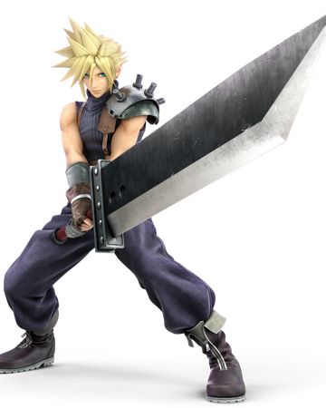 Cloud Strife Sorcerers Wiki Fandom - anime crossover 2 roblox left handed blades