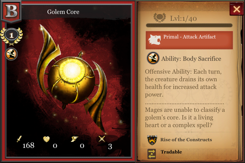 gnomoria golem core gnomoria golem core