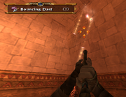 Sphinx using Bouncing Darts