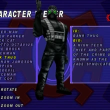 Resultado de imagen de spiderman ps1 bank thug