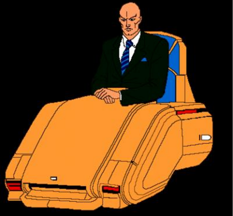 Professor Xavier's hover chair | Spiderman animated Wikia | Fandom