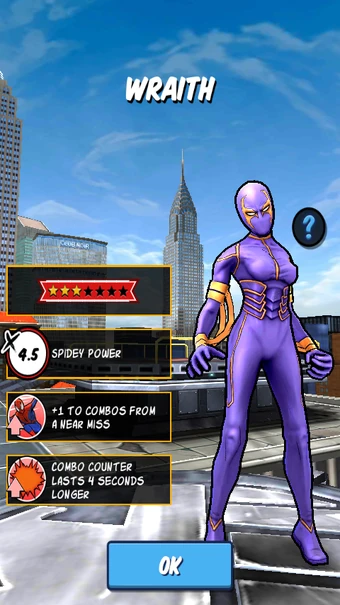 Wraith Spider Man Unlimited Mobile Game Wiki Fandom