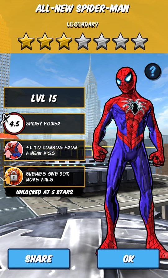 ultimate spider man game mobile