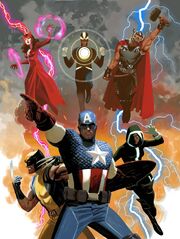 The Avengers Unity Division's original roster