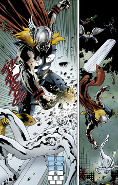 Thor vs Silver Surfer