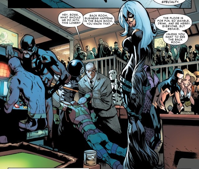 Spiderman And Black Cat Fling Spiderman And Black Cat Fling
