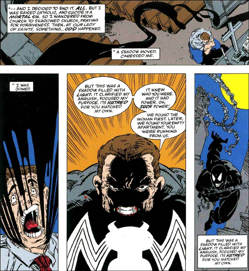 Image - Venom origin in church.jpg | Spider-Man Wiki | FANDOM powered