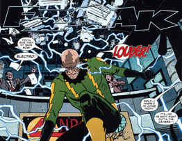Electro ataca al bugle