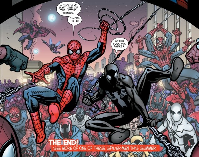 spiderman multiverse comic