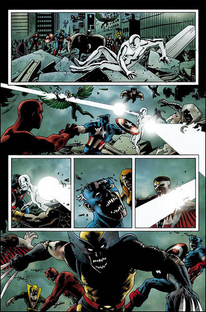 Silver Surfer vs Zombis