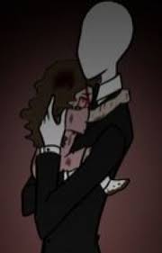Sally drückt Slenderman