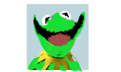 Kermit's face