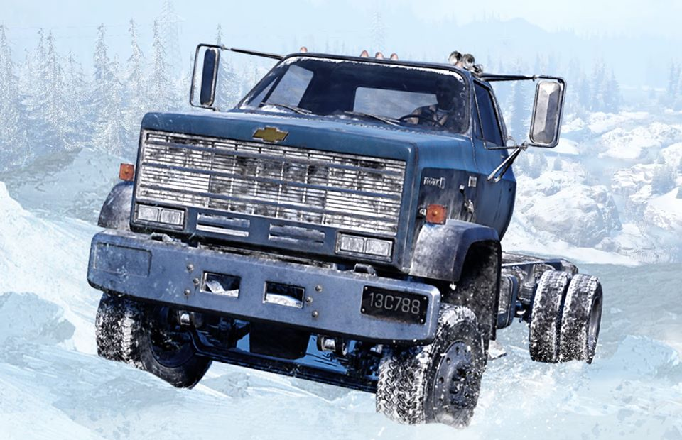 Snowrunner chevrolet kodiak c70 как достать