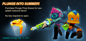 Plunge Prize Box ad