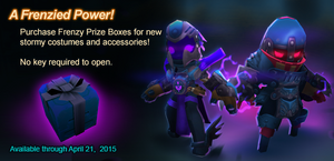 Frenzy Prize Box ad