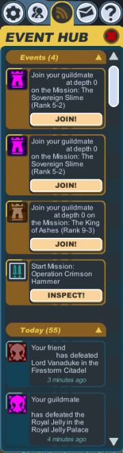 Event hub