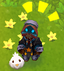 Laughing knight