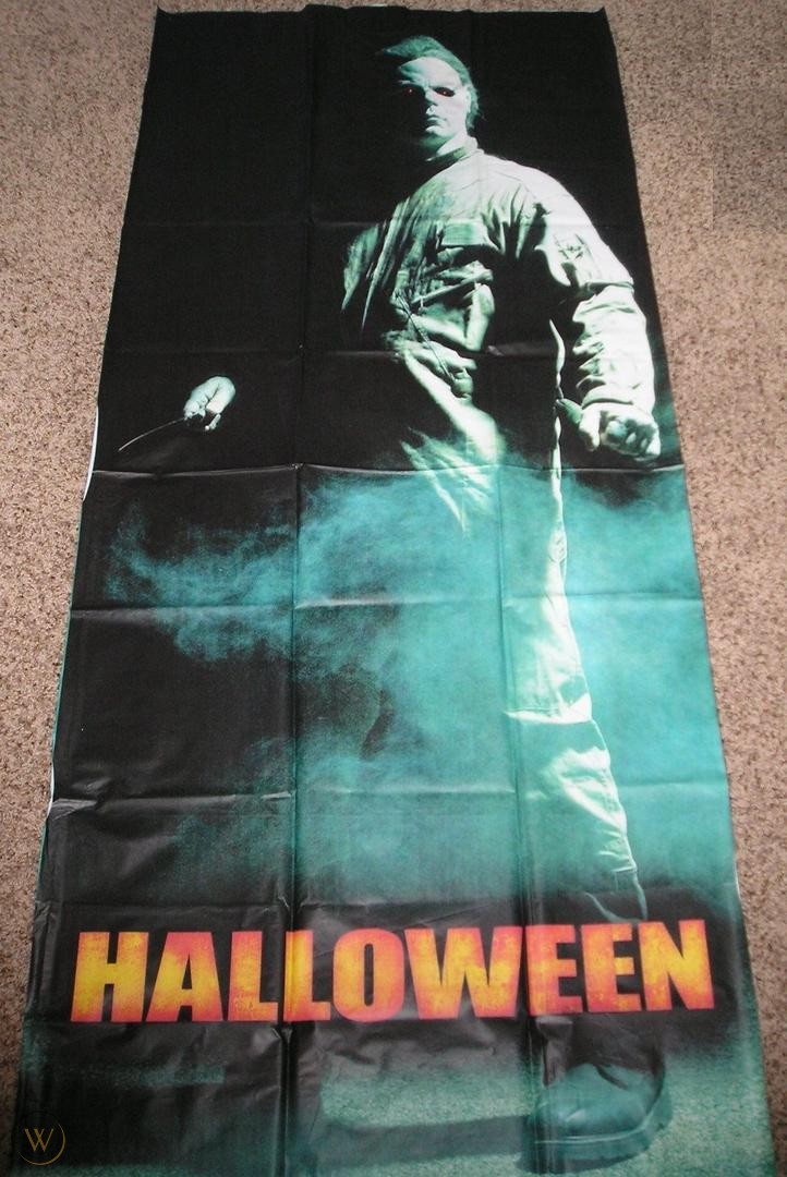 Michael Myers Door Cover Spirit Halloween Wikia Fandom