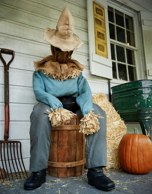 Sitting Scarecrow Spirit Halloween Wikia FANDOM powered by Wikia