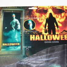 Michael Myers Door Cover Spirit Halloween Wikia Fandom