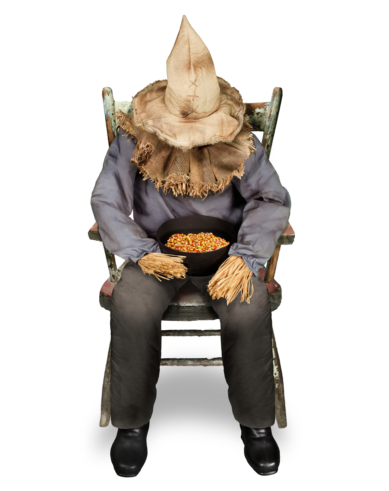 Sitting Scarecrow Spirit Halloween Wikia Fandom