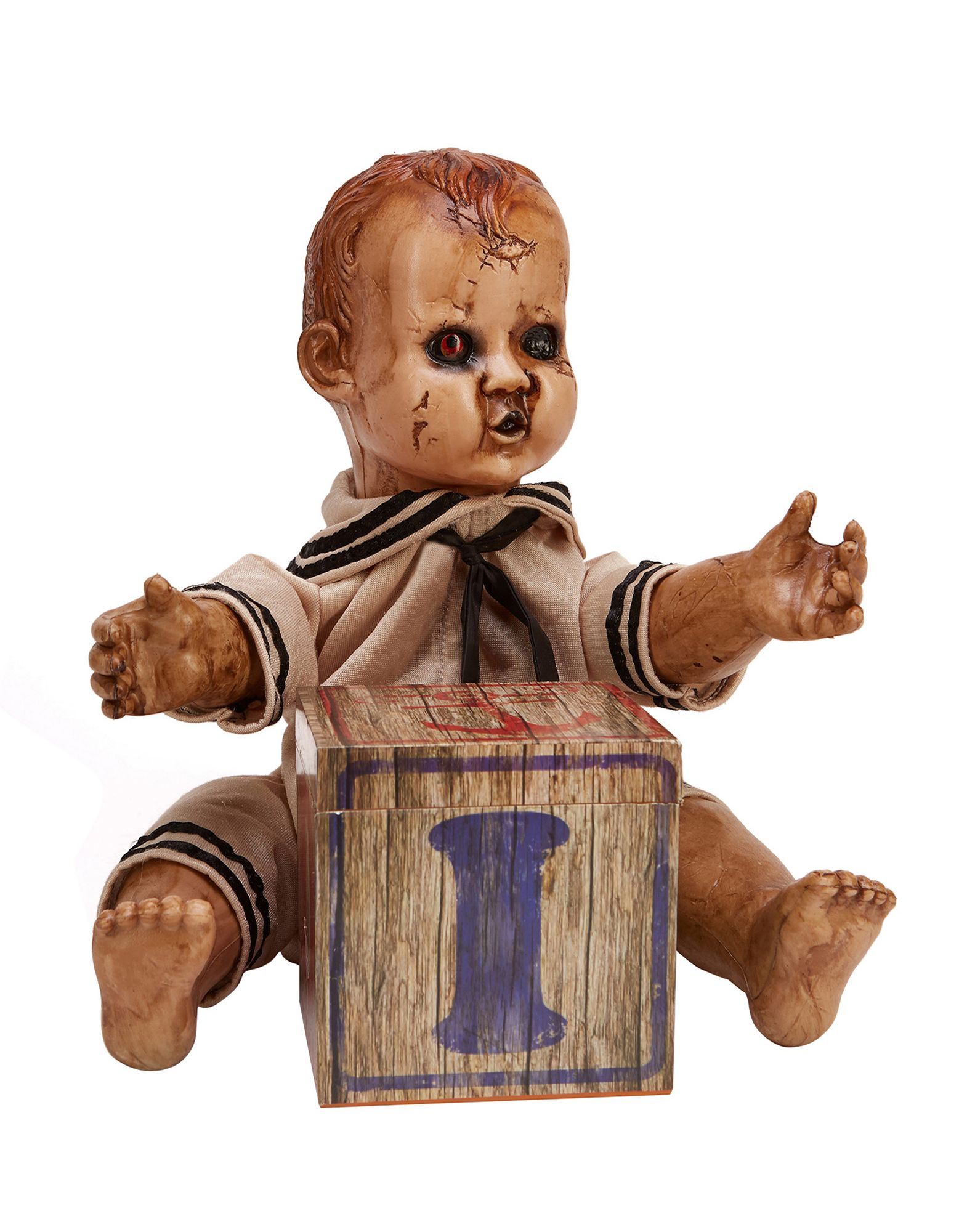 creepy sailor doll