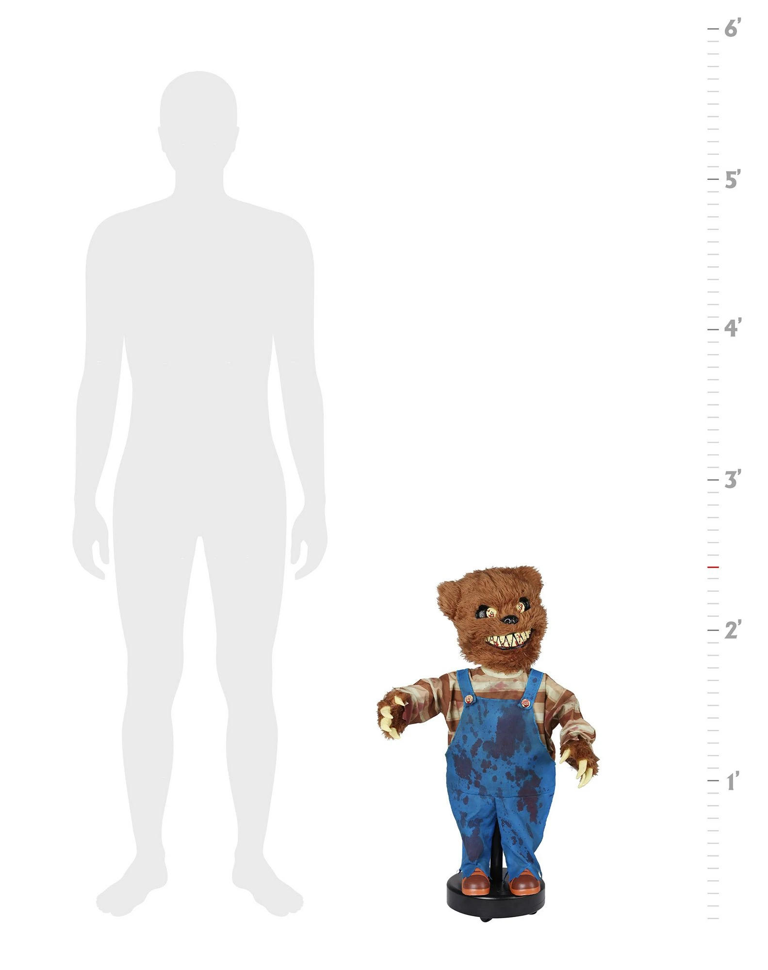 Creepy Roaming Bear Spirit Halloween Wikia Fandom