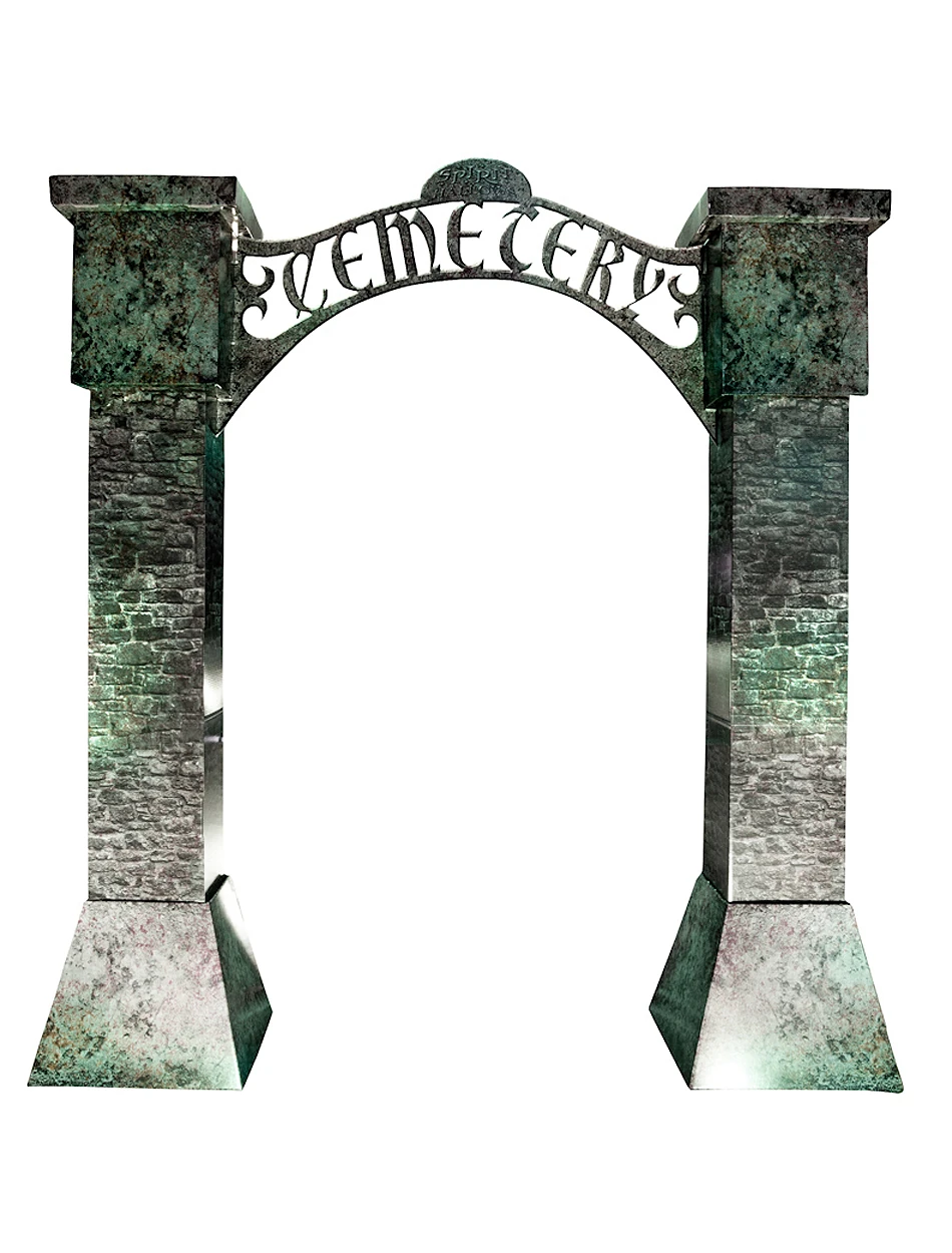 Cemetery Archway Entrance Spirit Halloween Wikia Fandom