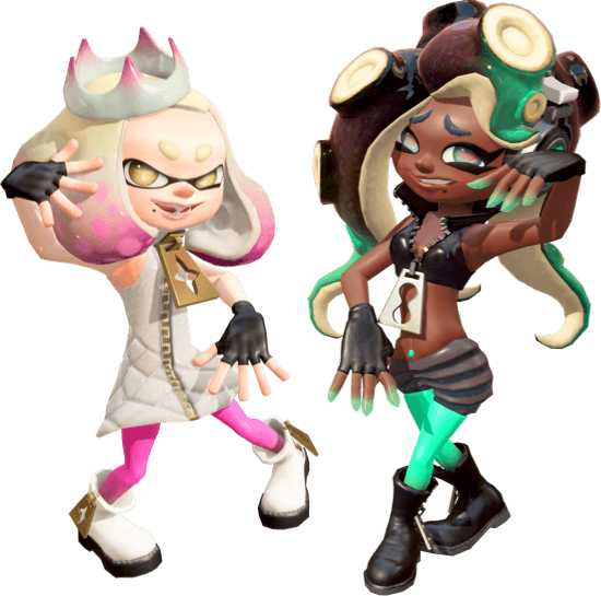 Bild Perla and Marina.png Splatoon Wikia FANDOM powered by Wikia
